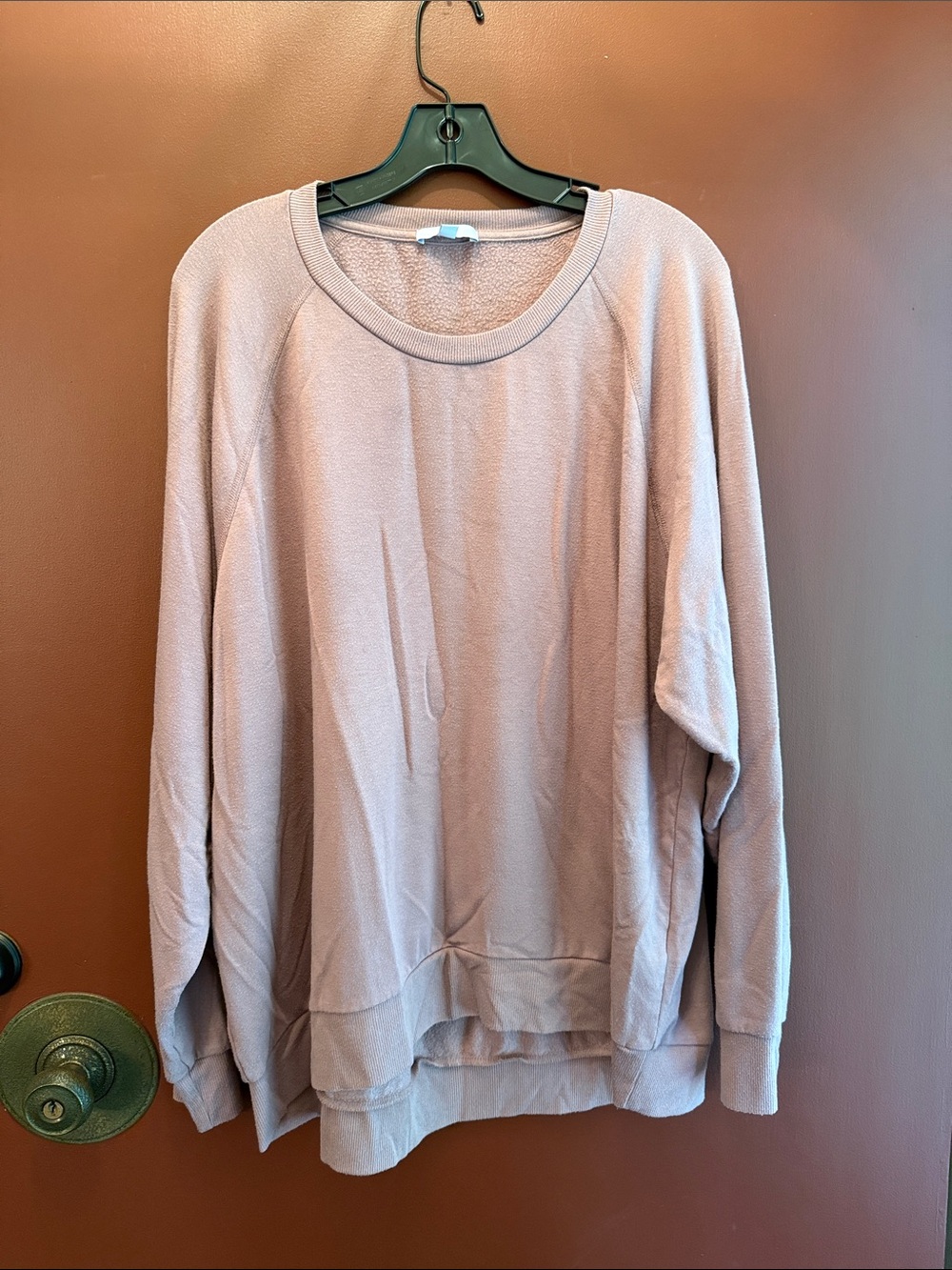Beyond Yoga- Women’s Dusty Rose Crewneck Sweater
